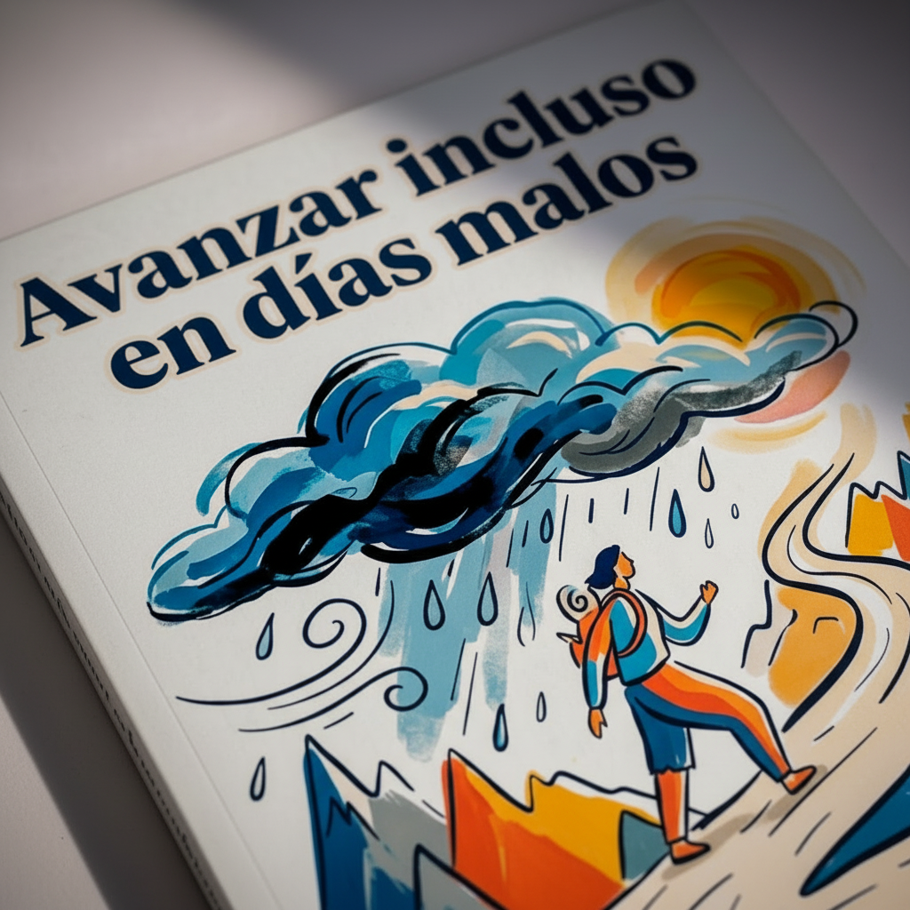 Portada del ebook Avanzar Incluso en Días Malos – resiliencia y hábitos | Manual de Evolución