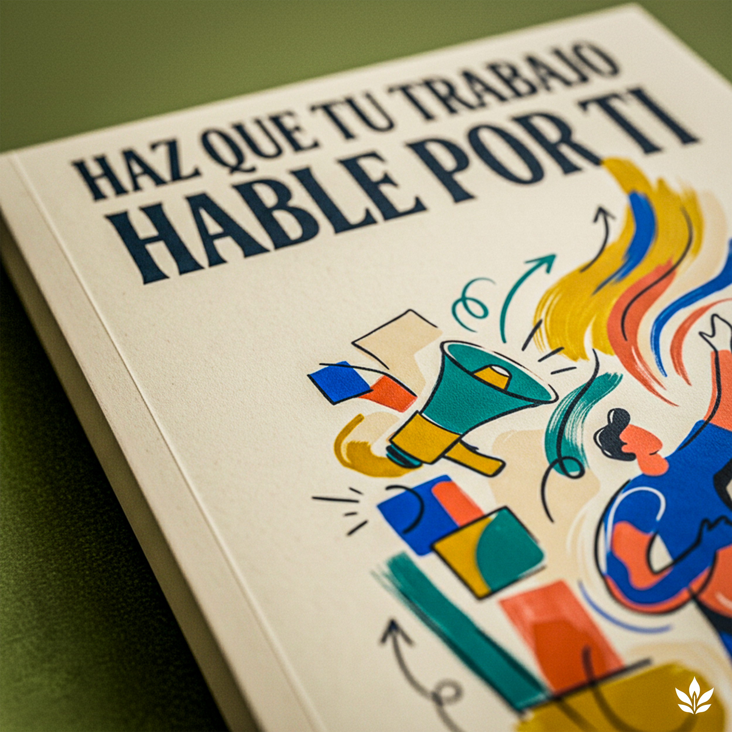 Portada del ebook Haz que tu Trabajo Hable por Ti – portafolio profesional | Manual de Evolución